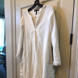 Bcbg white dress